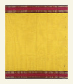 Yellow Cotton Saree