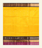 Yellow Silk Cotton Saree