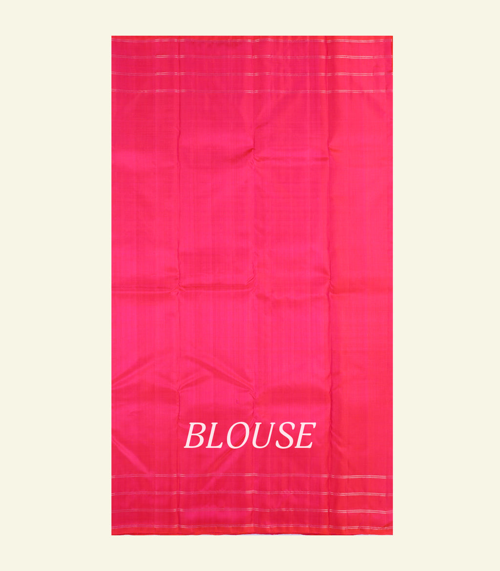Yellow Silk Saree