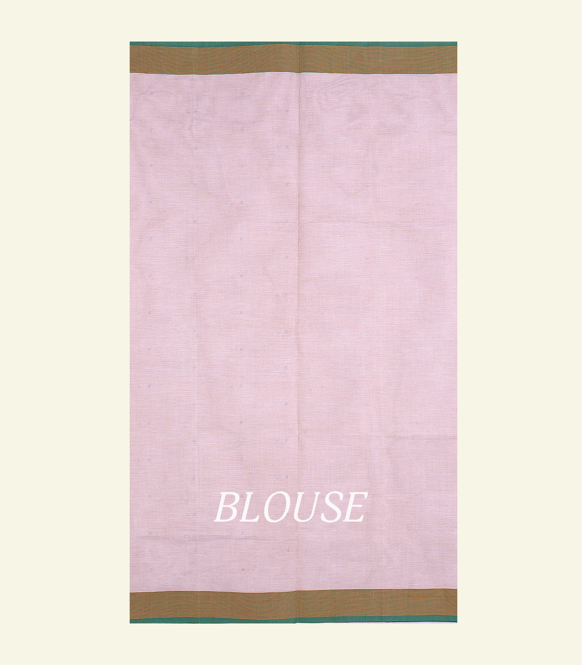 Light Pink Handloom Cotton Saree