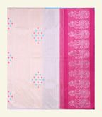 Light Pink Handloom Silk Saree