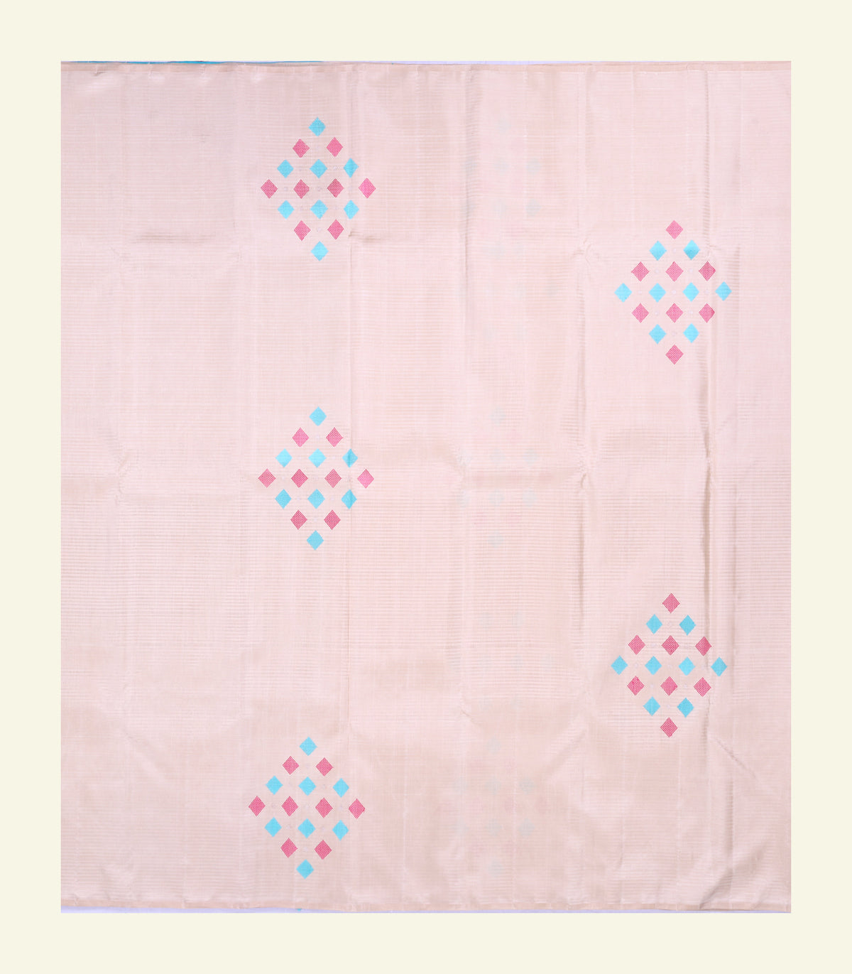 Light Pink Handloom Silk Saree