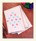 Light Pink Handloom Silk Saree