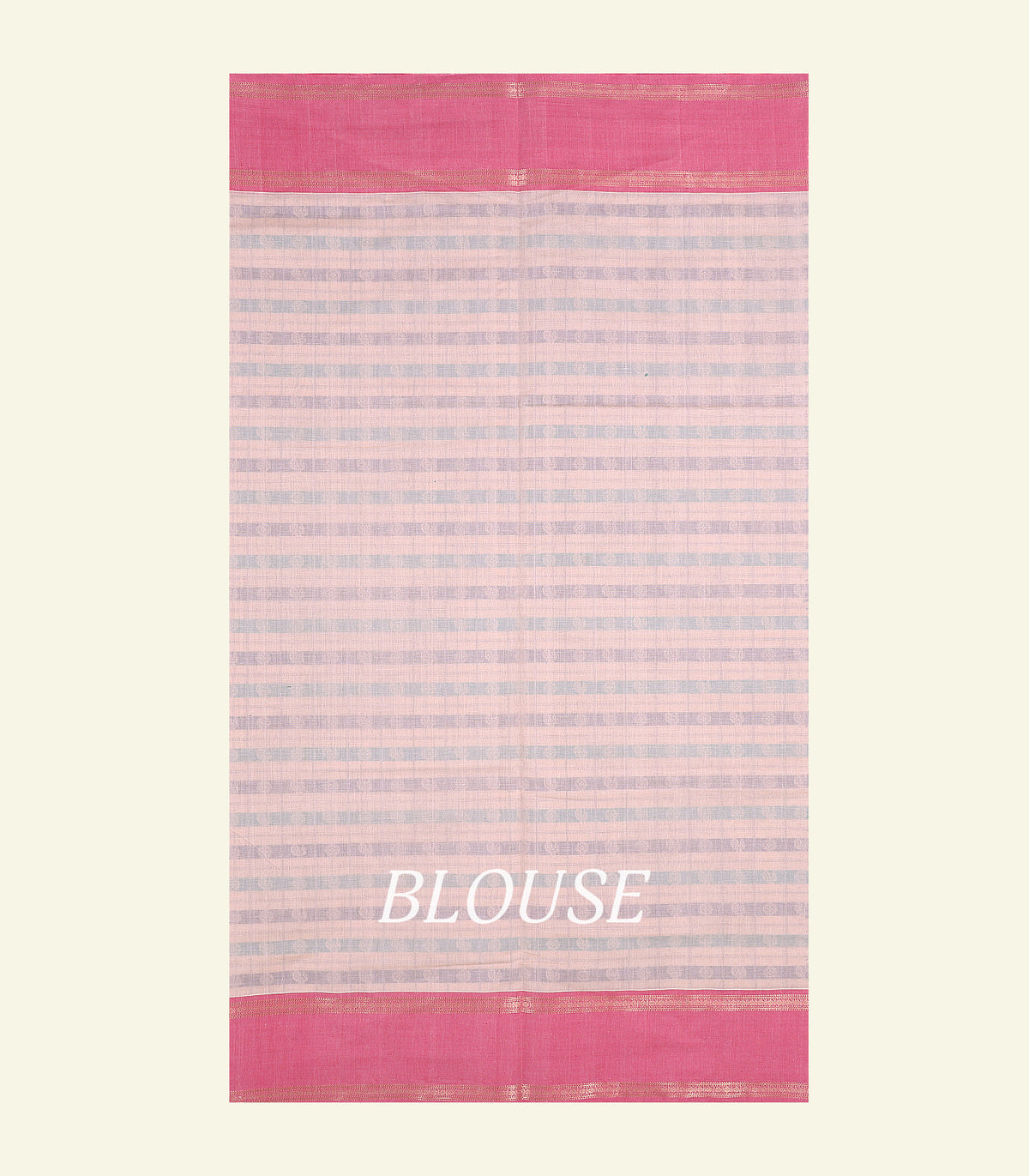 Checkered Handloom Cotton Saree