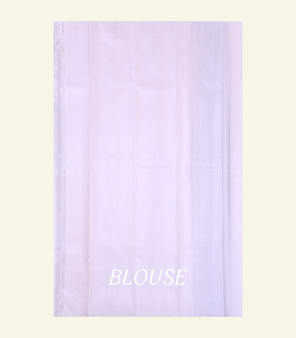 Checkered Handloom Silk Saree