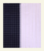 Checkered Handloom Silk Saree
