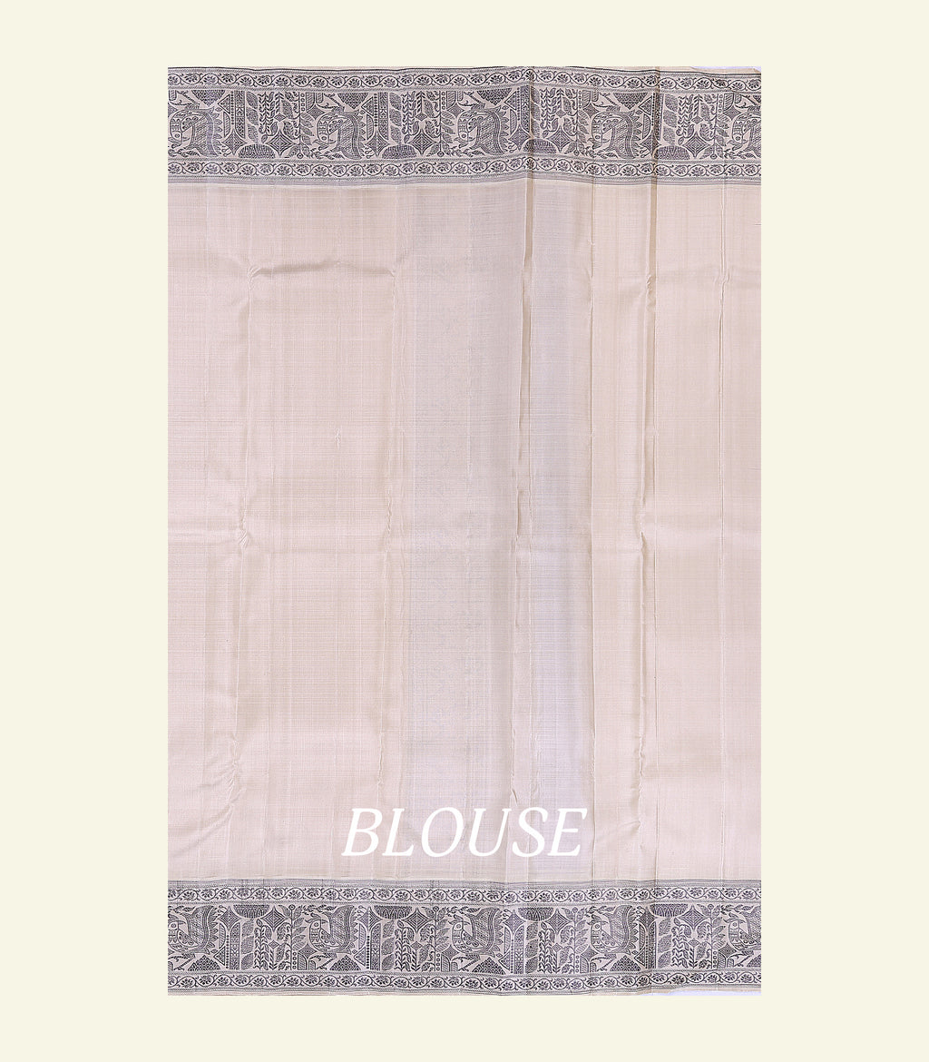 Kanjivaram Meenakari Silk Saree