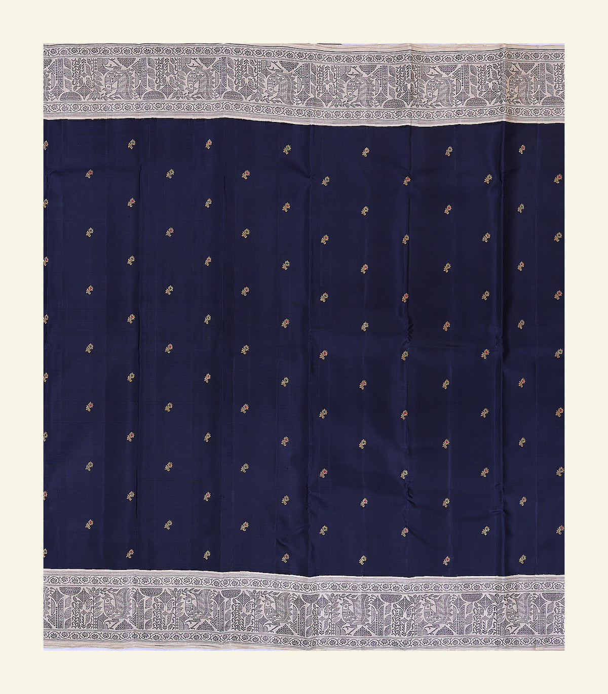 Kanjivaram Meenakari Silk Saree