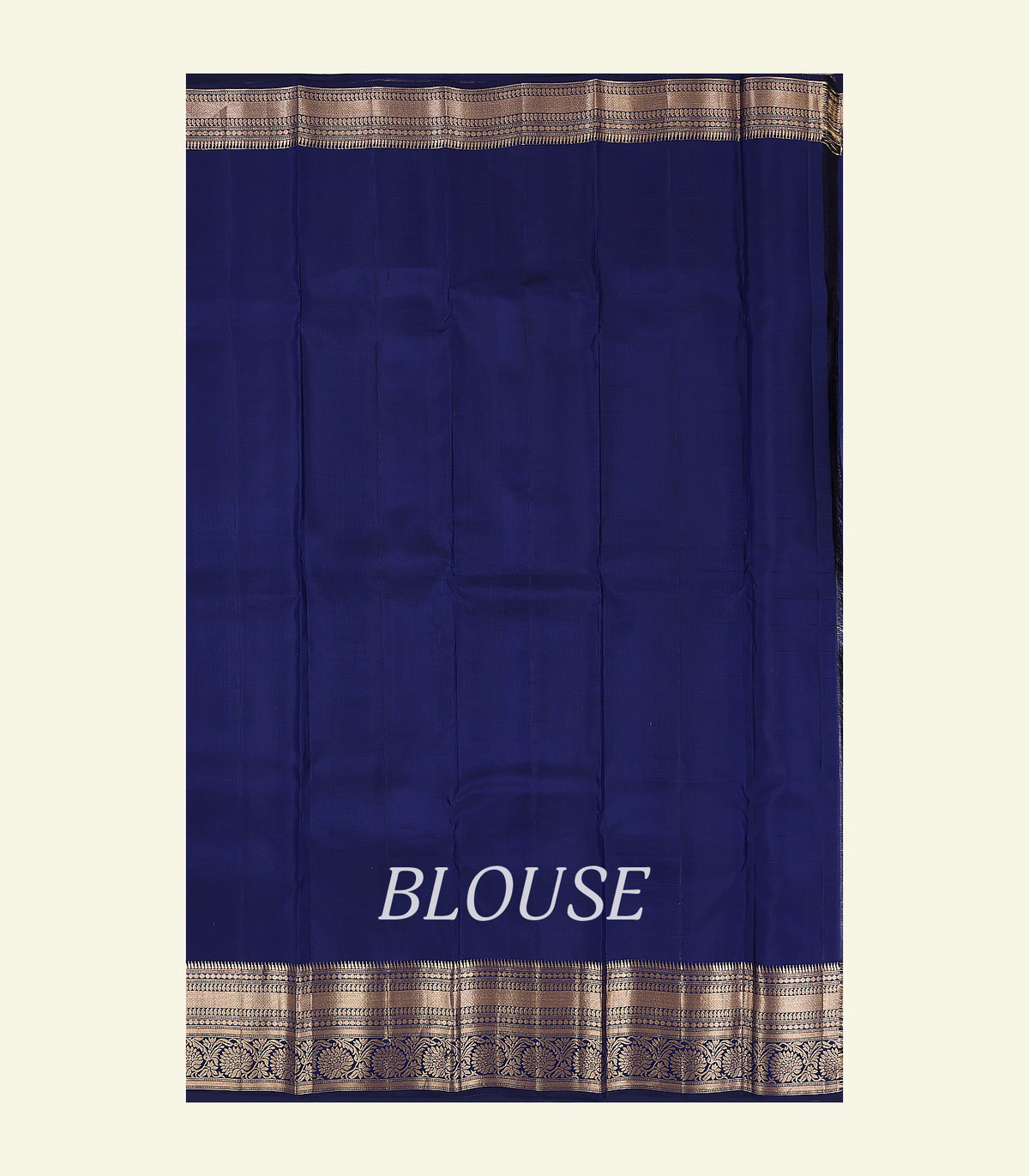 Classic Blue Silk Saree
