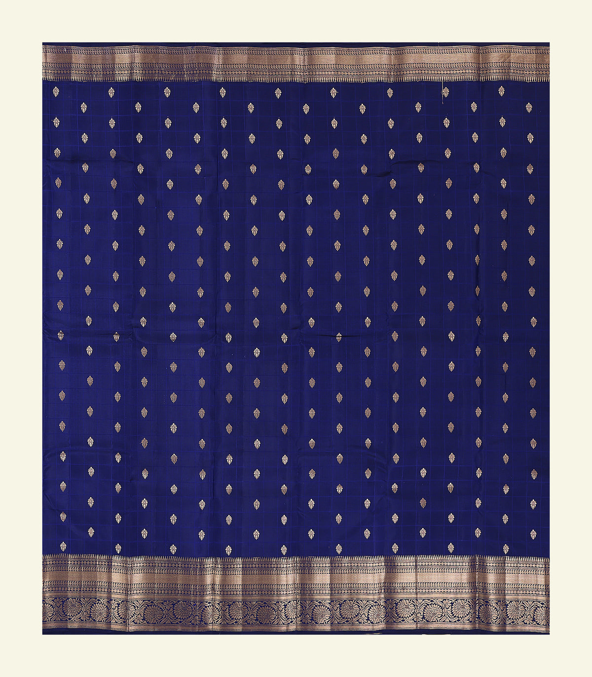 Classic Blue Silk Saree