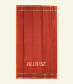 Blue Handloom Silk Saree
