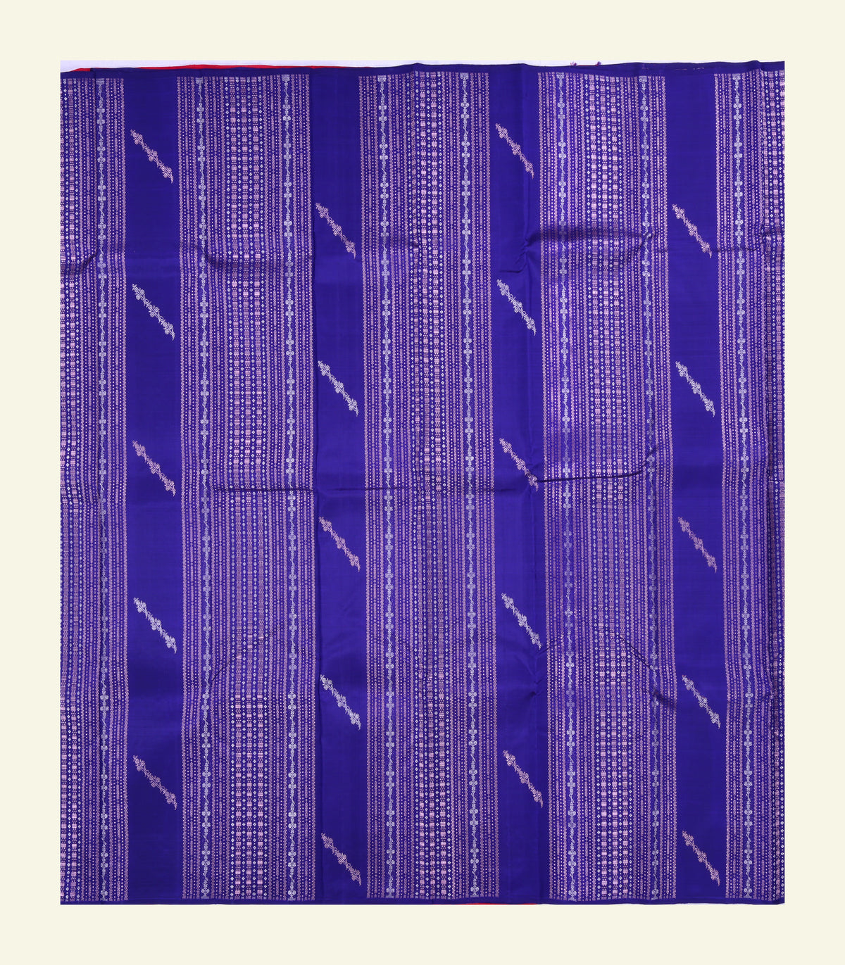 Violet Handloom Silk Saree