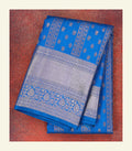 Blue Handloom Silk Saree