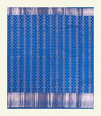 Blue Handloom Silk Saree