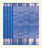 Blue Handloom Silk Saree