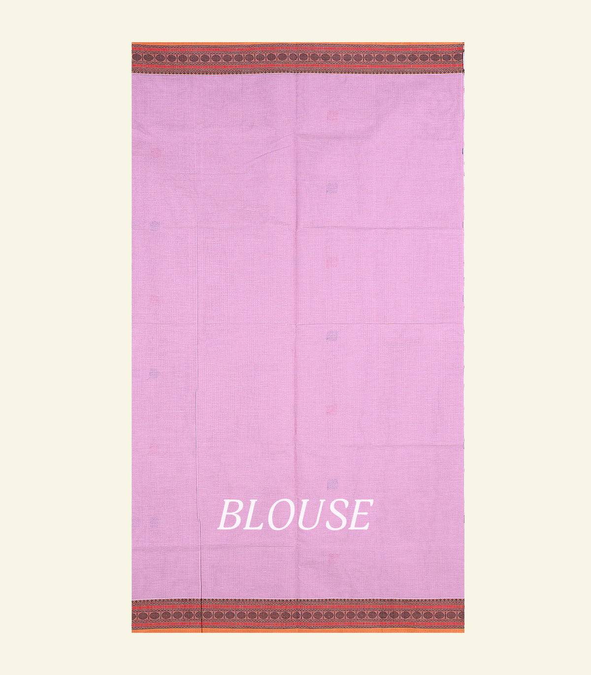 Baby Pink Handloom Cotton Saree