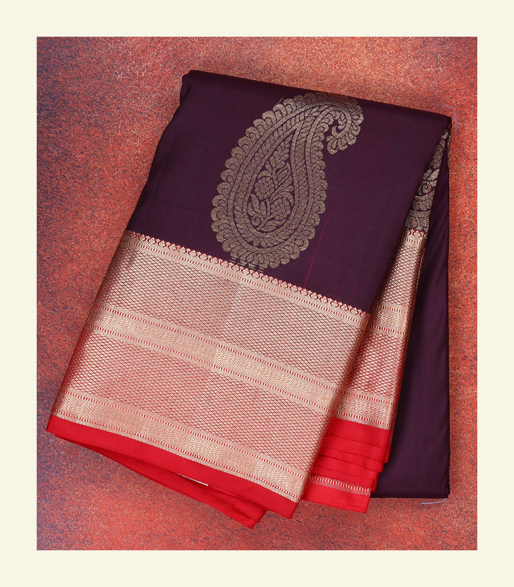 Paisley Butta Silk Saree