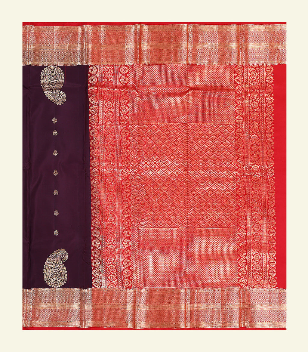 Paisley Butta Silk Saree