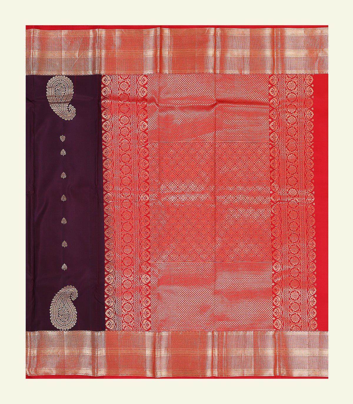 Paisley Butta Silk Saree