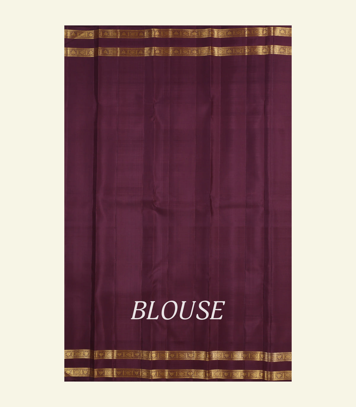 Maroon Handloom Silk Saree