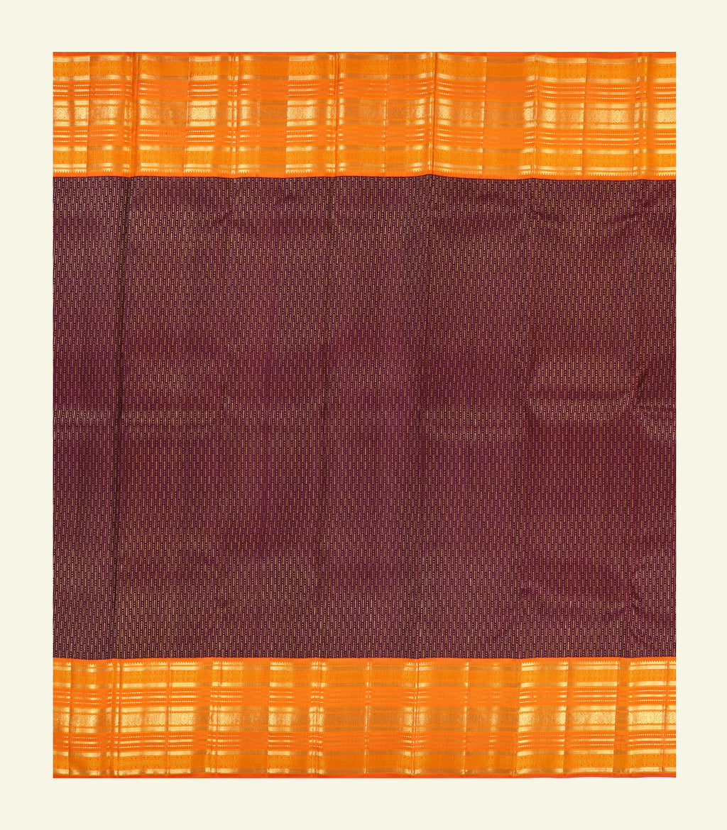 Korvai Handloom Silk Saree