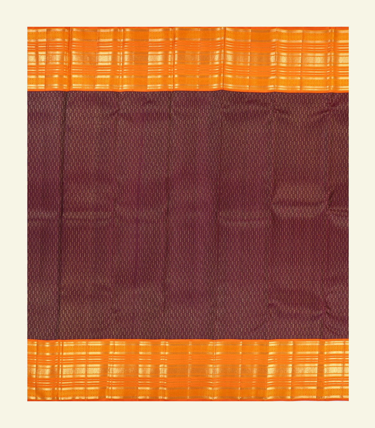 Korvai Handloom Silk Saree