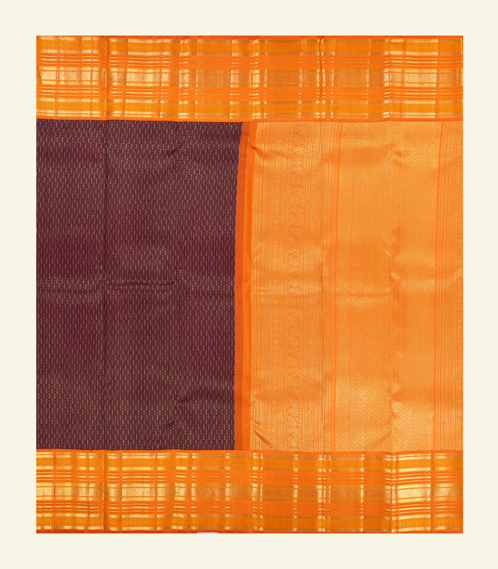 Korvai Handloom Silk Saree