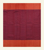 Checkered Zari Handloom Silk Saree