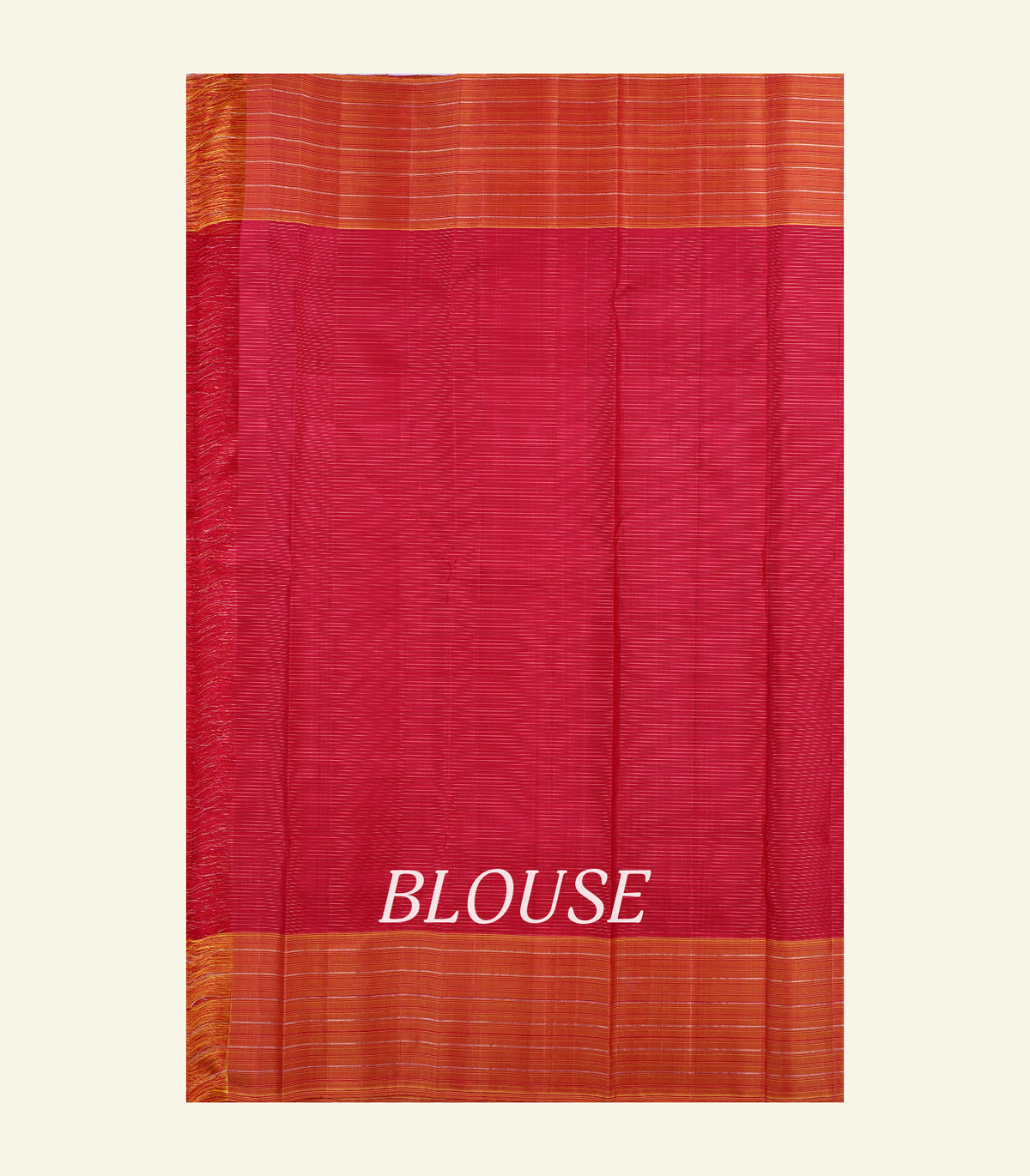 Checkered Zari Handloom Silk Saree