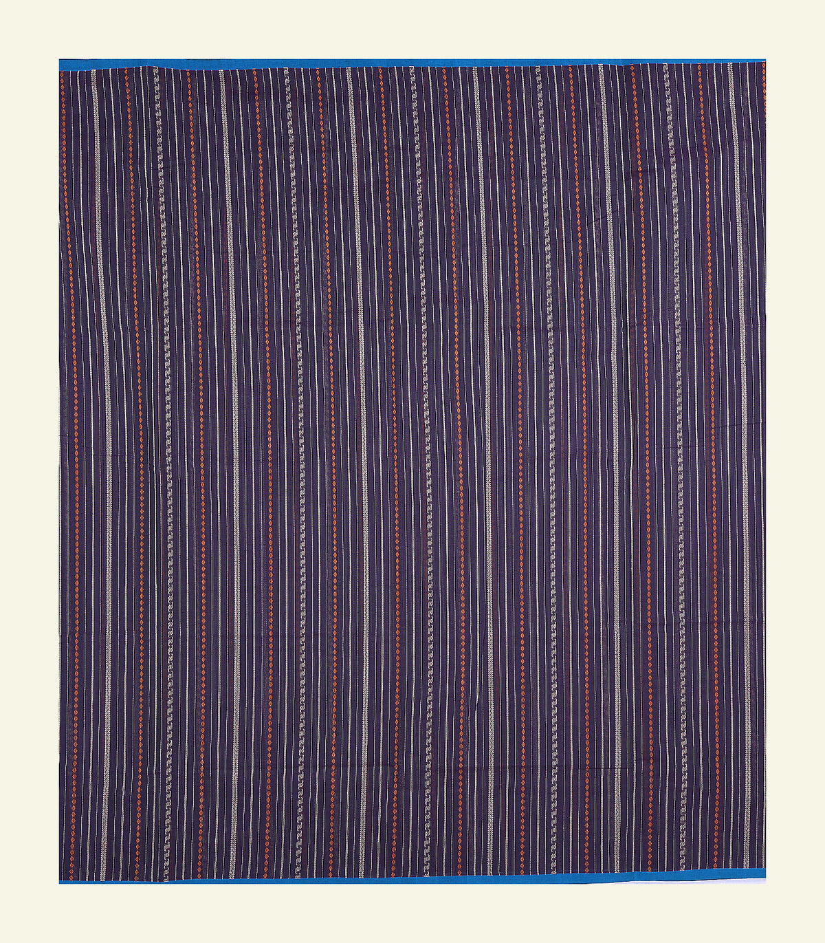 Brown Handloom Cotton Saree