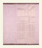 Blush Pink Handloom Cotton Saree