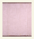 Blush Pink Handloom Cotton Saree