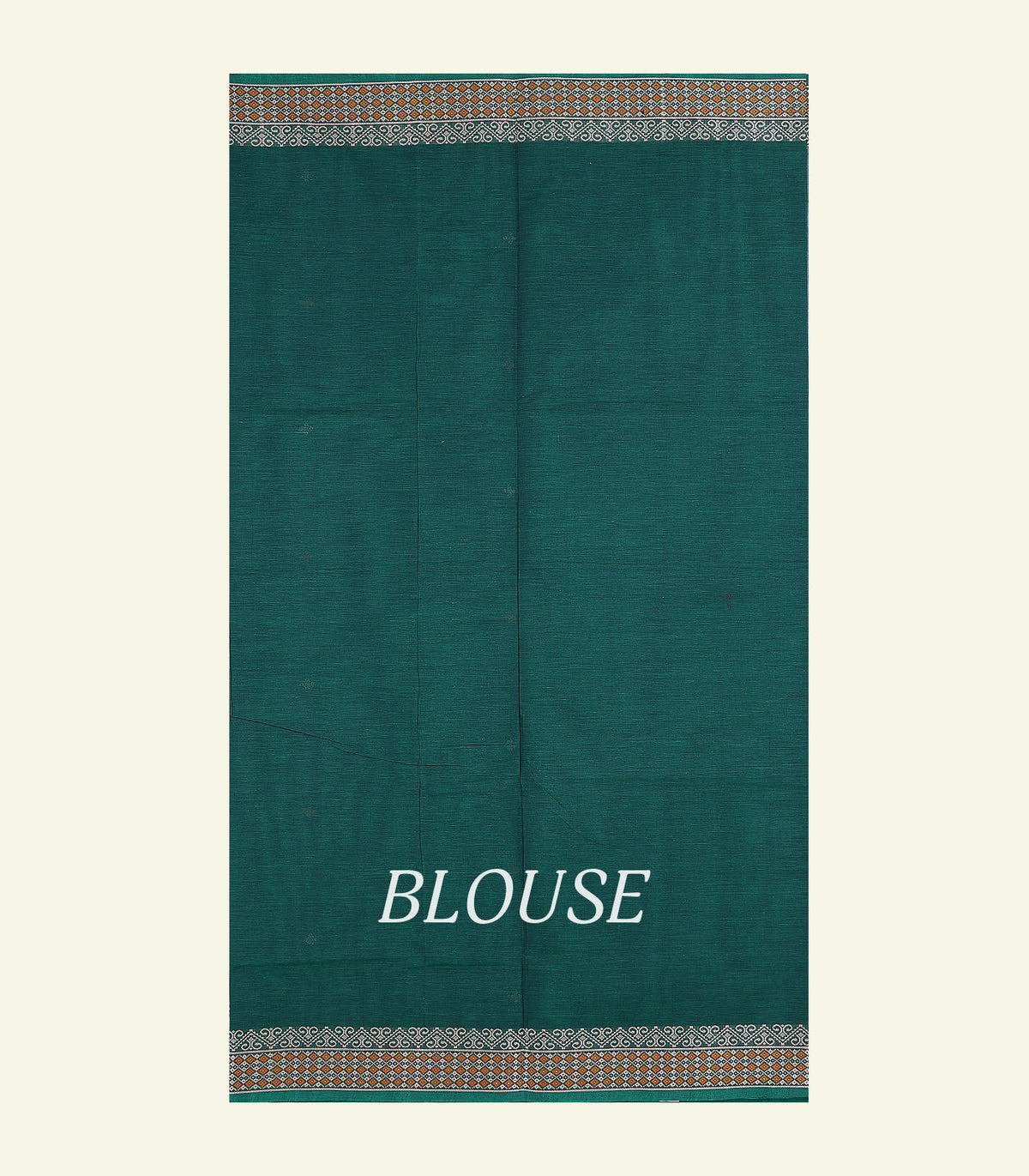 Dark Green Handloom Cotton Saree