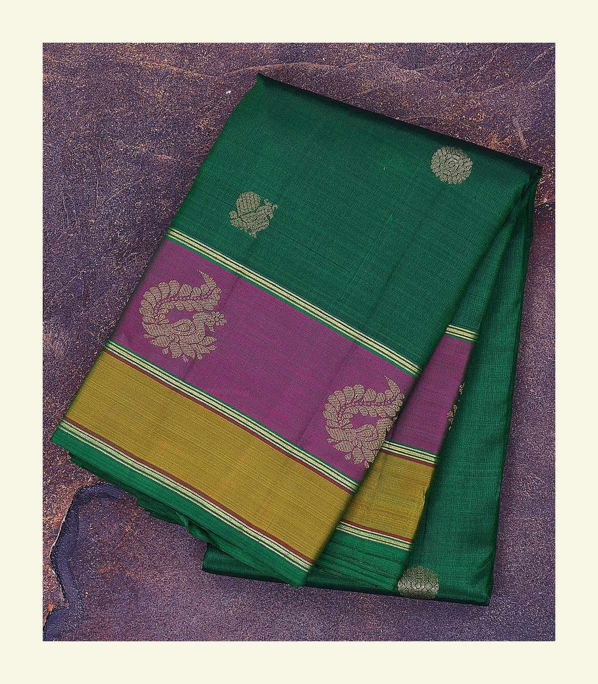 Green Traditional Silk Saree