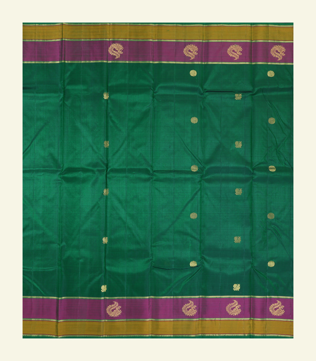 Green Traditional Silk Saree