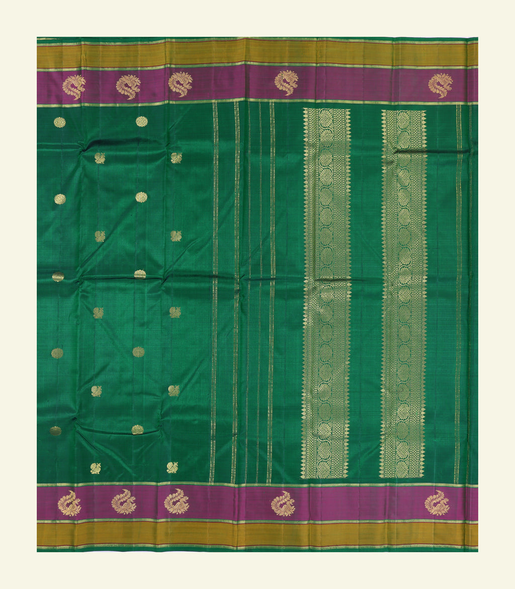 Green Traditional Silk Saree