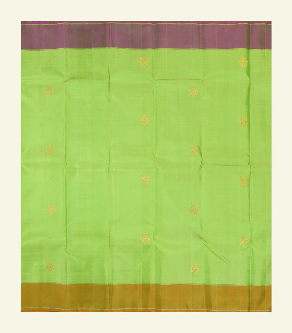 Green Handloom Silk Saree