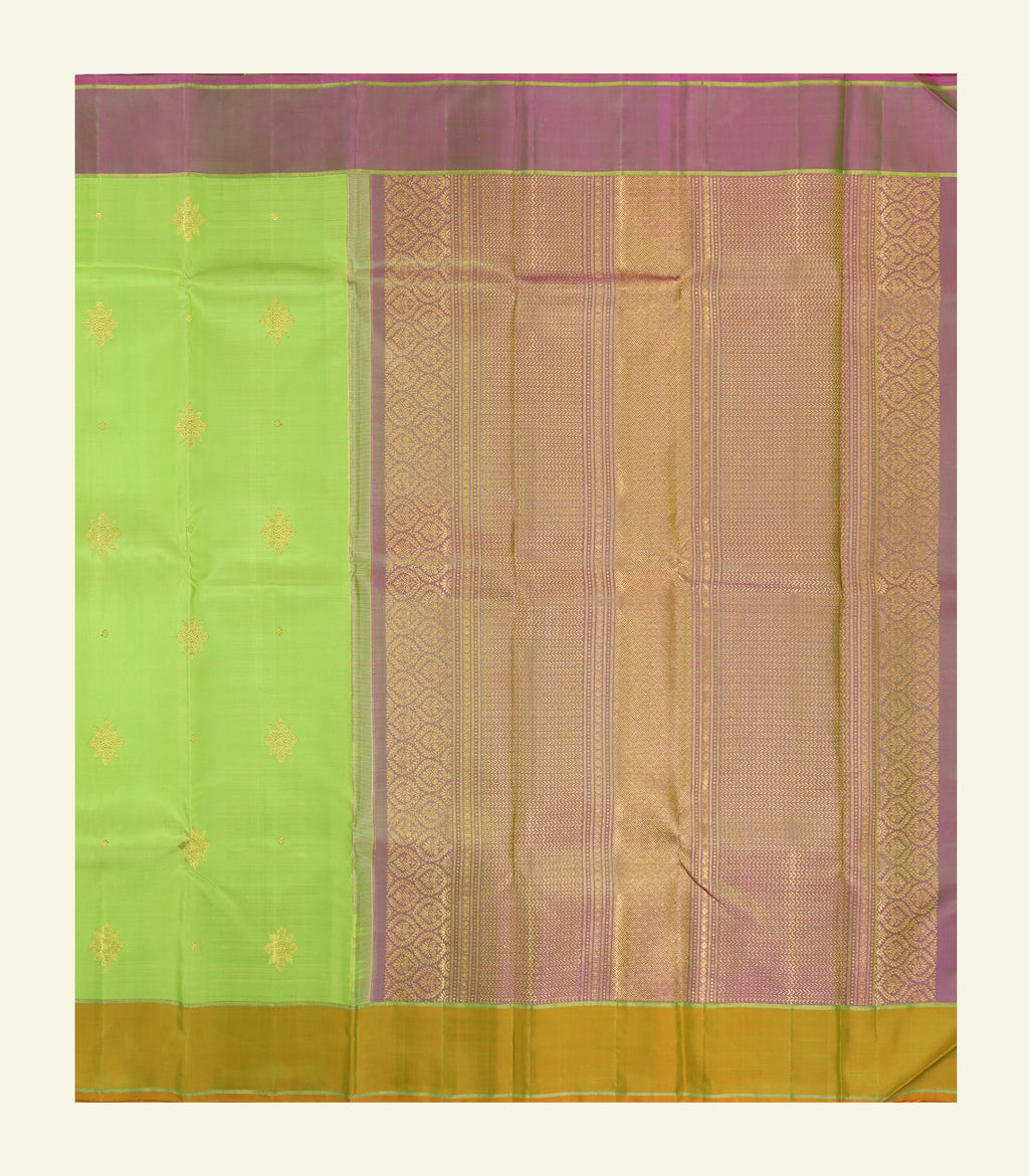 Green Handloom Silk Saree