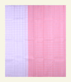 Checkered Handloom Silk Saree