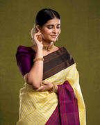 Ganga-Jamuna Handloom Silk Saree