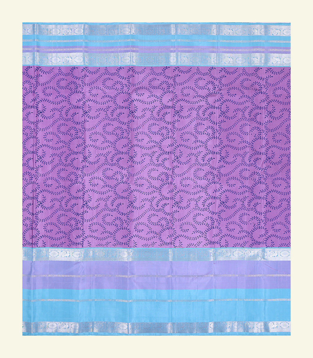 Printed Handloom Silk Saree