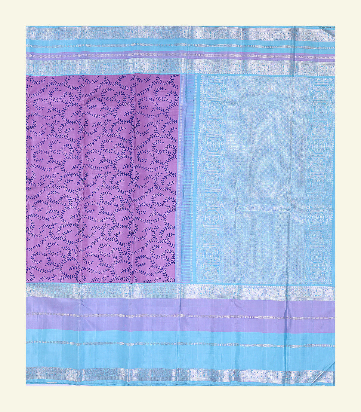 Printed Handloom Silk Saree