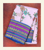Printed Floral Handloom Silk saree