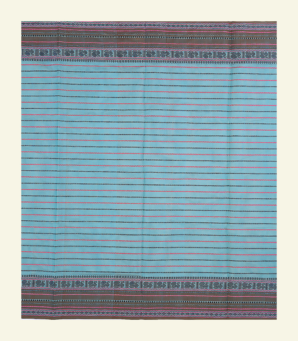 Powder Blue Velthari Cotton Saree