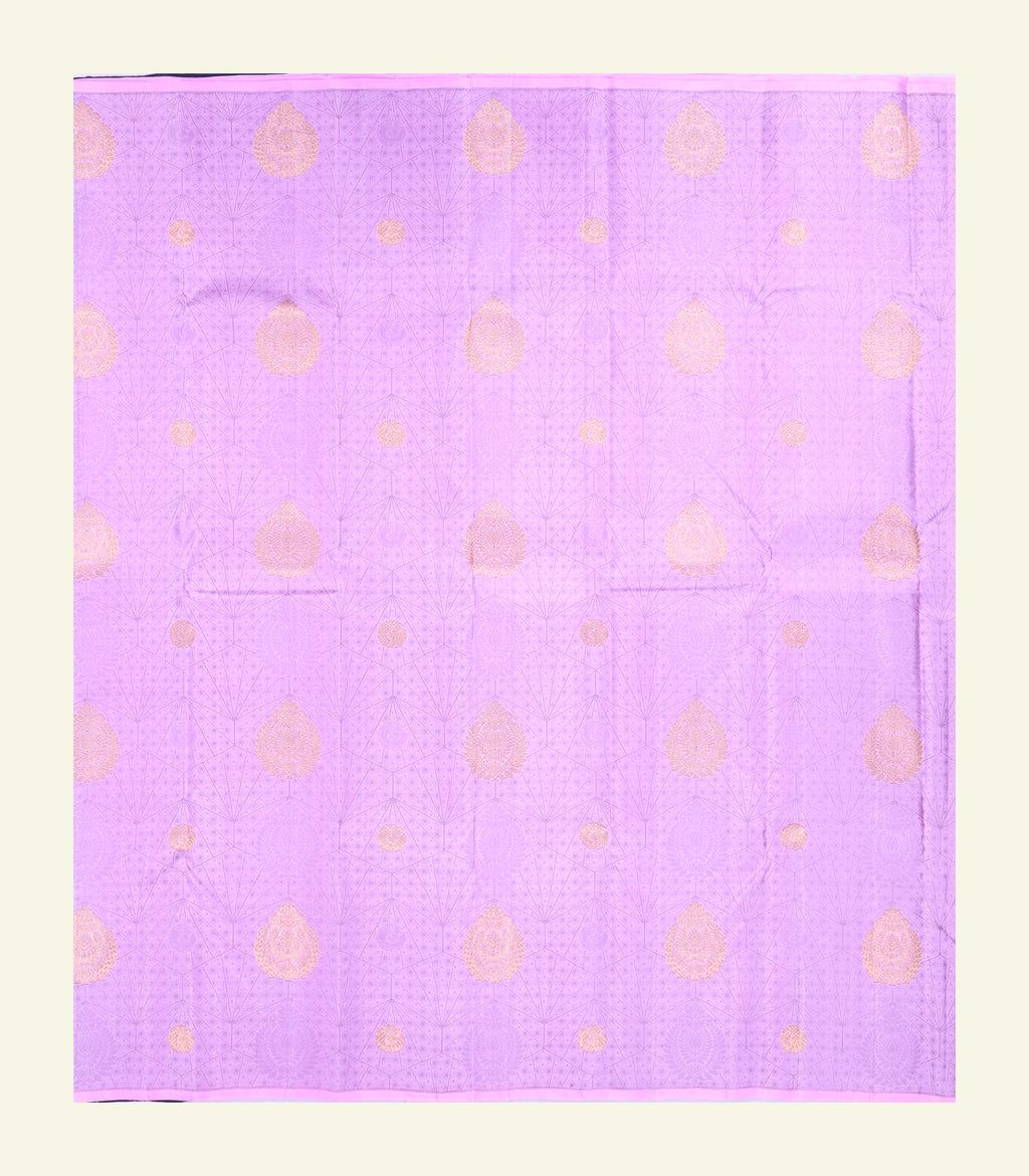 Light Pink Handloom Silk Saree
