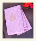 Light Pink Handloom Silk Saree