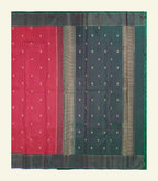 Rose Pink Handloom Silk Saree