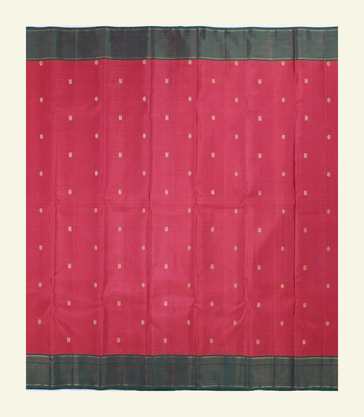 Rose Pink Handloom Silk Saree