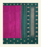 Magenta Handloom Silk Saree