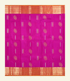 Magenta Handloom Silk Saree